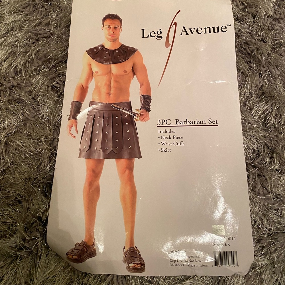 3 pc Barbarian set size OS